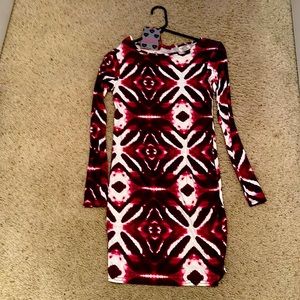 Boohoo tie-dye Body-Con dress